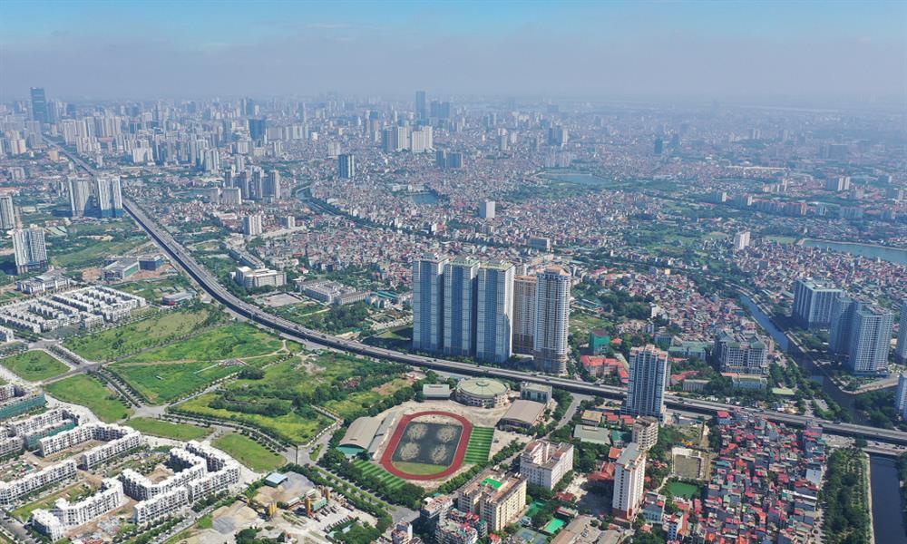 Một góc khu đô thị Linh Đàm, Hà Nội. Ảnh: Ngọc Thành